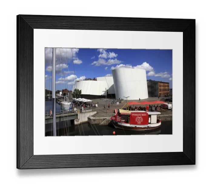 Framed Print : Restaurant, Fishing Trawler Milan Framed Print : Restaurant, Fishing Trawler Milan