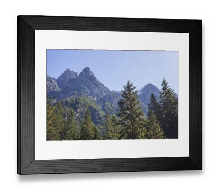 Framed Print : Mountains and forest in autumn Framed Print : Mountains and forest in autumn