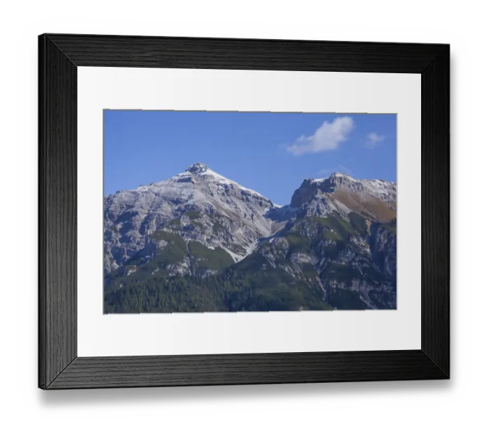 Framed Print : Berg Serles, Stubai Valley, Tyrol, Austria