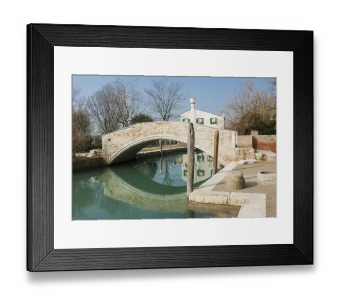Framed Print : Island Torcello in Venice Italy