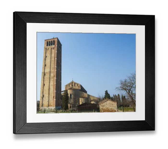 Framed Print : Cathedral of Santa Maria Assunta on island Torcello Framed Print : Cathedral of Santa Maria Assunta on island Torcello