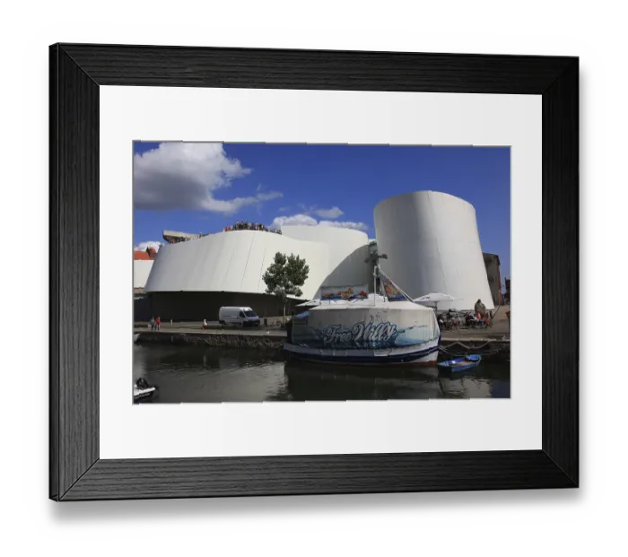 Framed Print : Ozeaneum, Maritime Museum Stralsund