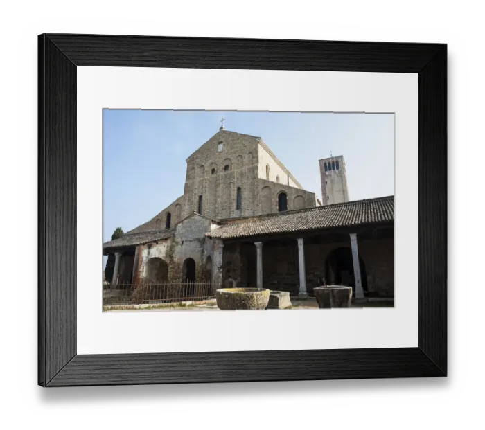 Framed Print : Cathedral of Santa Maria Assunta on island Torcello