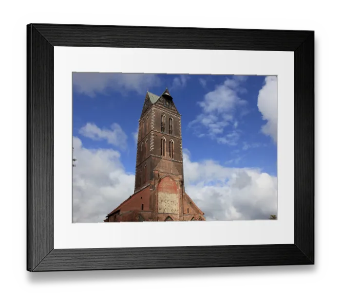 Framed Print : St. Mary's Church, also St Framed Print : St. Mary's Church, also St