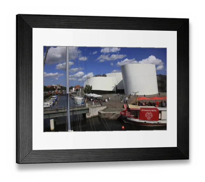 Framed Print : Restaurant, Fishing Trawler Milan Framed Print : Restaurant, Fishing Trawler Milan