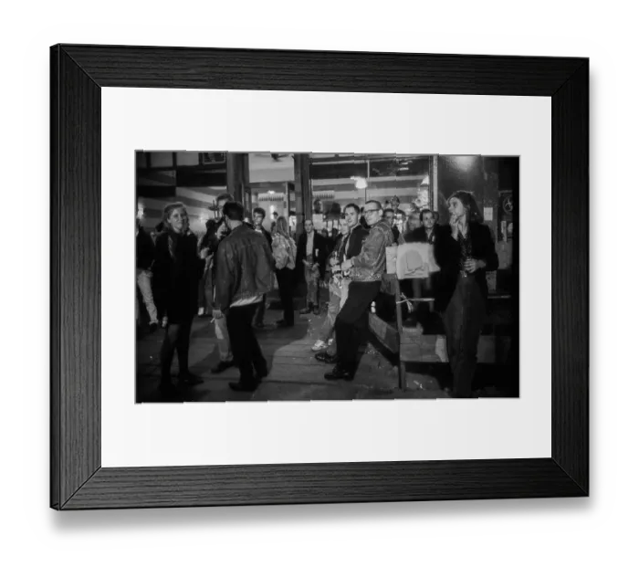 Framed Print : Germany, Berlin, 13.9.1992, Cafe Obst und Gemuse on Oranienburger StraBe Germany