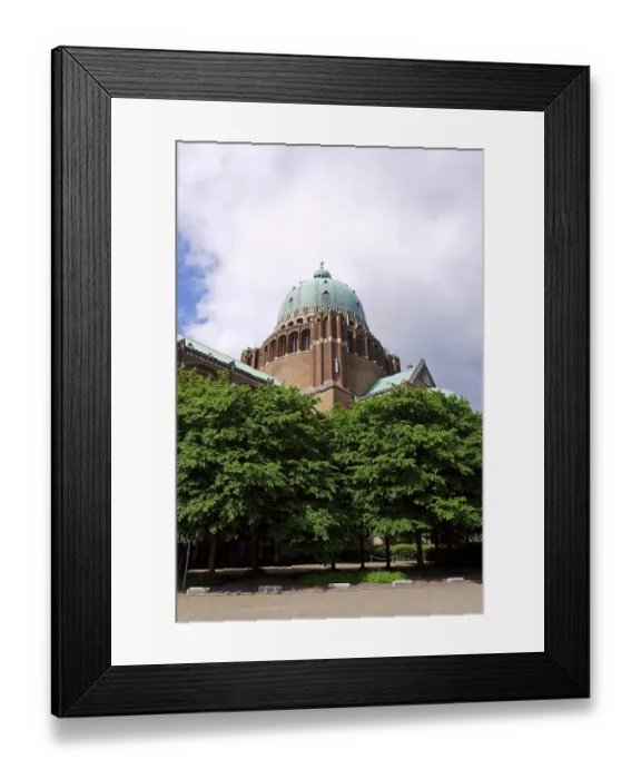 Framed Print : The National Basilica of the Sacred Heart