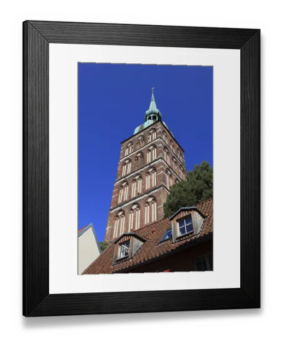 Framed Print : St. Nicholas Church, also St. Nicholas Church