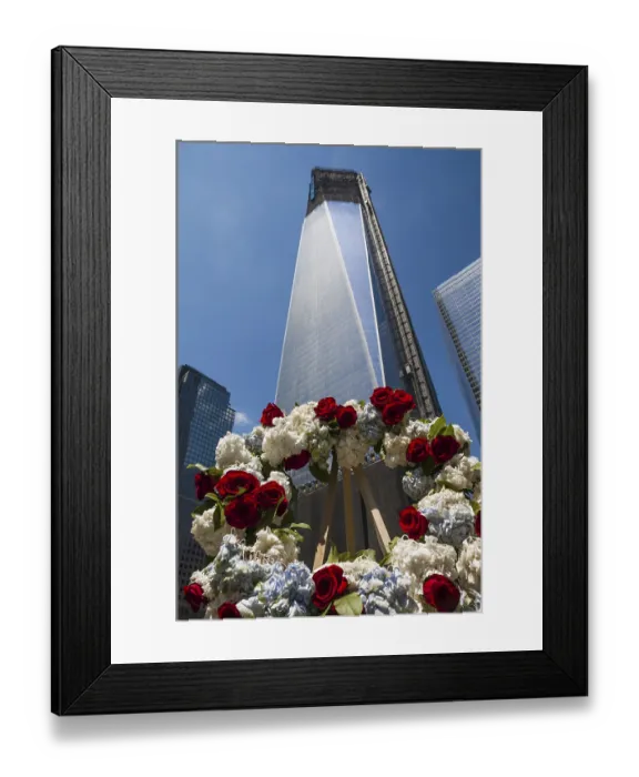 Framed Print : High-rise construction site, skyscraper construction
