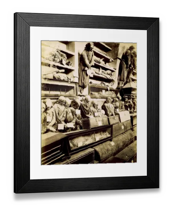 Framed Print : Capuchin Crypt, Le Catacombe dei Cappuccini Framed Print : Capuchin Crypt, Le Catacombe dei Cappuccini