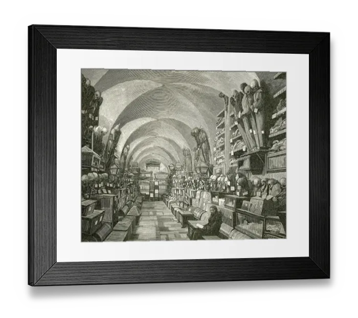 Framed Print : Capuchin Crypt, Le Catacombe dei Cappuccini Framed Print : Capuchin Crypt, Le Catacombe dei Cappuccini