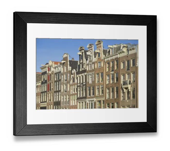 Framed Print : Canal Houses, Herengracht, Old Town Framed Print : Canal Houses, Herengracht, Old Town