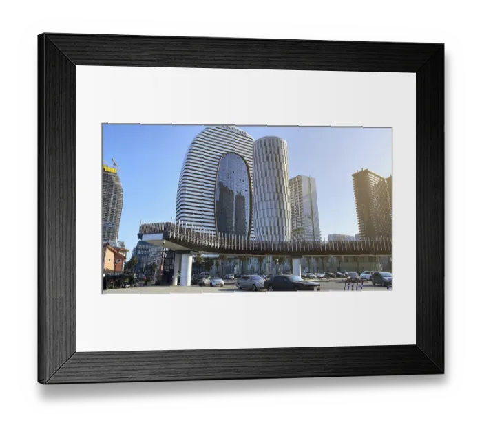 Framed Print : 10.02.2025, Batumi, Georgia: modern cityscape Framed Print : 10.02.2025, Batumi, Georgia: modern cityscape