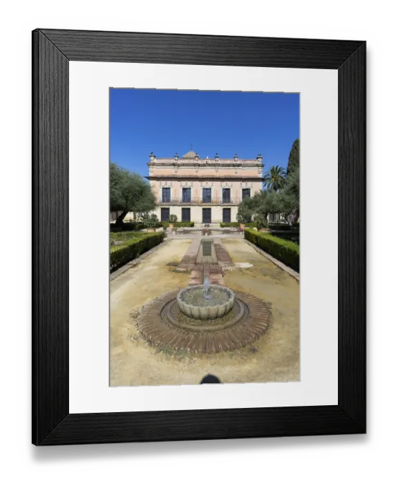 Framed Print : Historic Moorish fortress in the middle of a city Framed Print : Historic Moorish fortress in the middle of a city