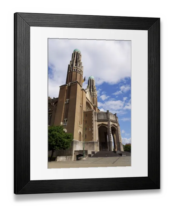 Framed Print : The National Basilica of the Sacred Heart