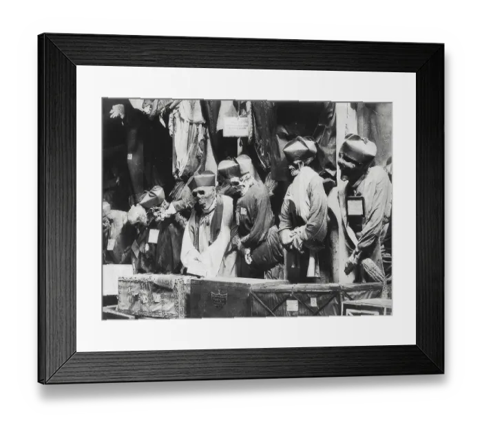 Framed Print : Capuchin Crypt, Le Catacombe dei Cappuccini