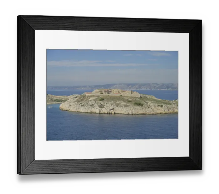 Framed Print : Fort de Ratonneau, Frioul Islands