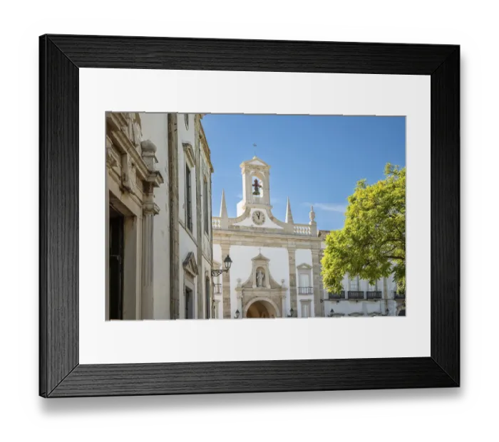 Framed Print : Arco da Vila, the historic gateway in Faro Framed Print : Arco da Vila, the historic gateway in Faro