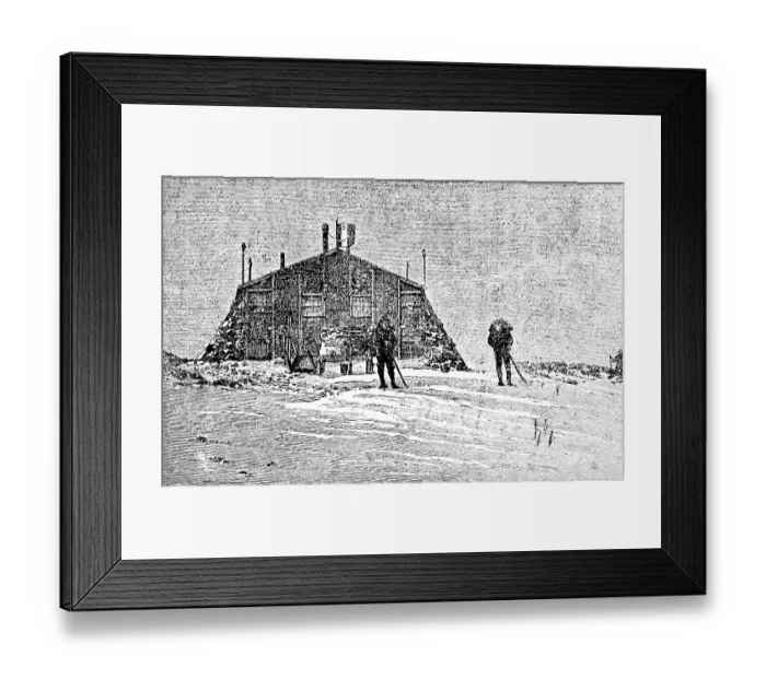 Framed Print : Observatory on Mont Blanc (4805 m)