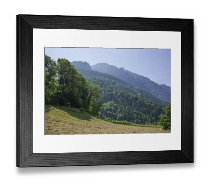 Framed Print : Mountains, Bad Reichenhall, Berchtesgadner Land Framed Print : Mountains, Bad Reichenhall, Berchtesgadner Land