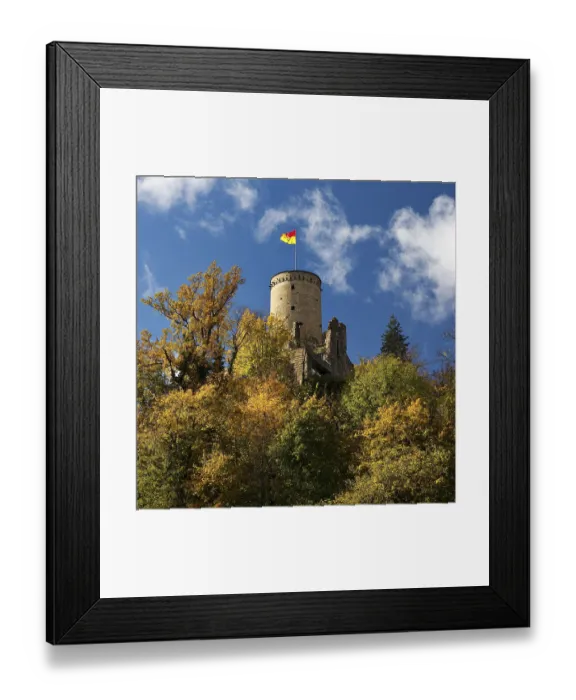 Framed Print : Godesburg in autumn, Bad Godesberg Framed Print : Godesburg in autumn, Bad Godesberg