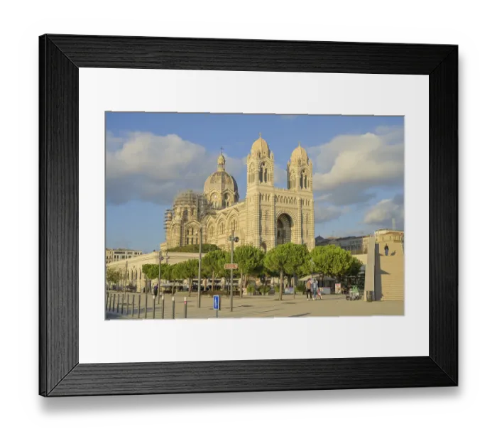 Framed Print : Cathedrale la Major de Marseille, France
