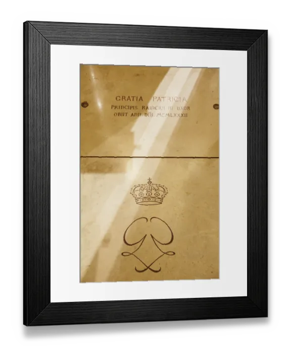 Framed Print : Tomb of Princess Gracia Patricia Framed Print : Tomb of Princess Gracia Patricia
