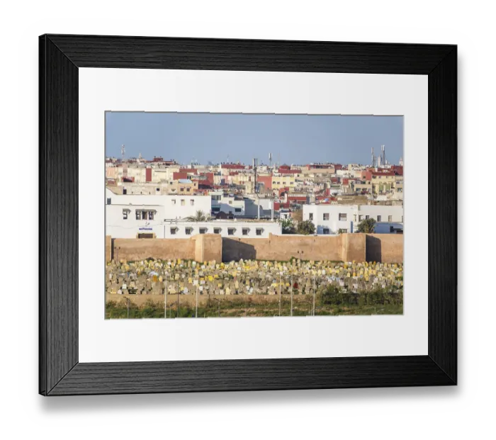 Framed Print : Rabat, Morocco - A quiet narrow alley in the historic medina of Rabat Framed Print : Rabat, Morocco - A quiet narrow alley in the historic medina of Rabat