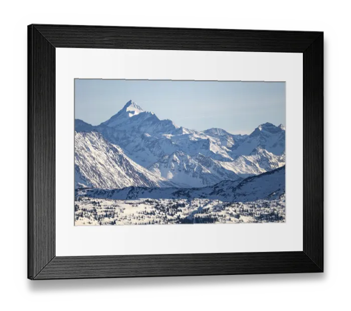 Framed Print : Grossglockner summit in winter Framed Print : Grossglockner summit in winter