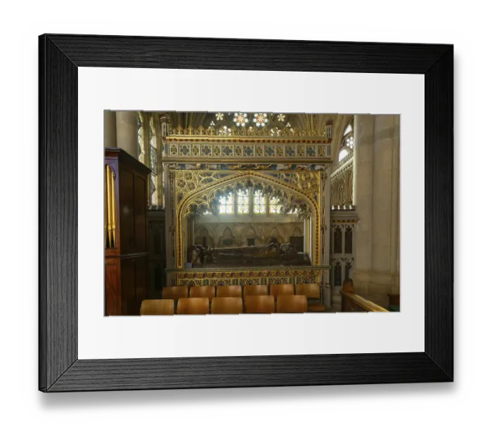 Framed Print : Memorial tomb effigy Bishop Walter Bronescombe died 1280 Exeter cathedral church Framed Print : Memorial tomb effigy Bishop Walter Bronescombe died 1280 Exeter cathedral church