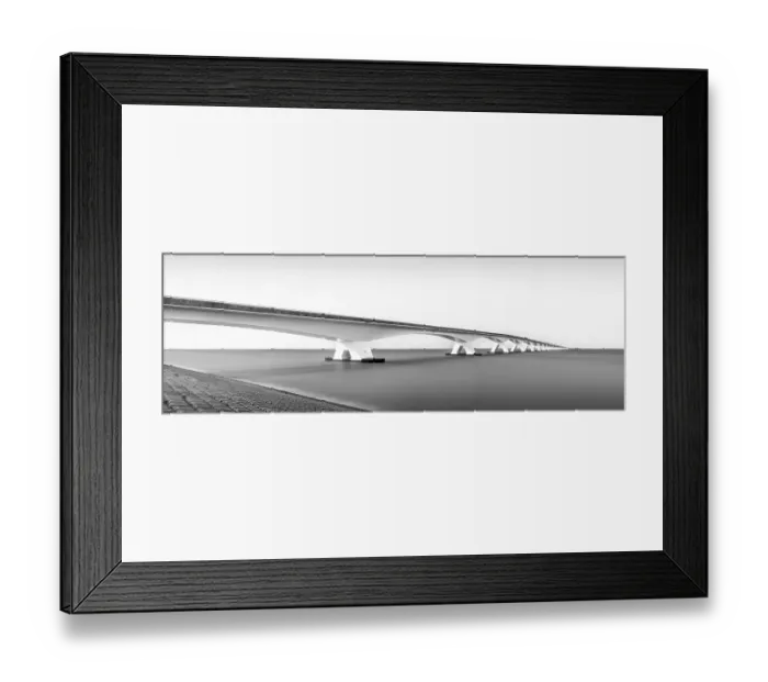 Framed Print : Zeeland Bridge, Oosterschelde, Netherlands Framed Print : Zeeland Bridge, Oosterschelde, Netherlands