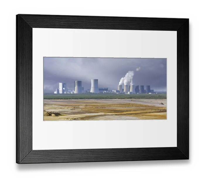 Framed Print : Boxberg Power Station, Kraftwerk Boxberg Framed Print : Boxberg Power Station, Kraftwerk Boxberg