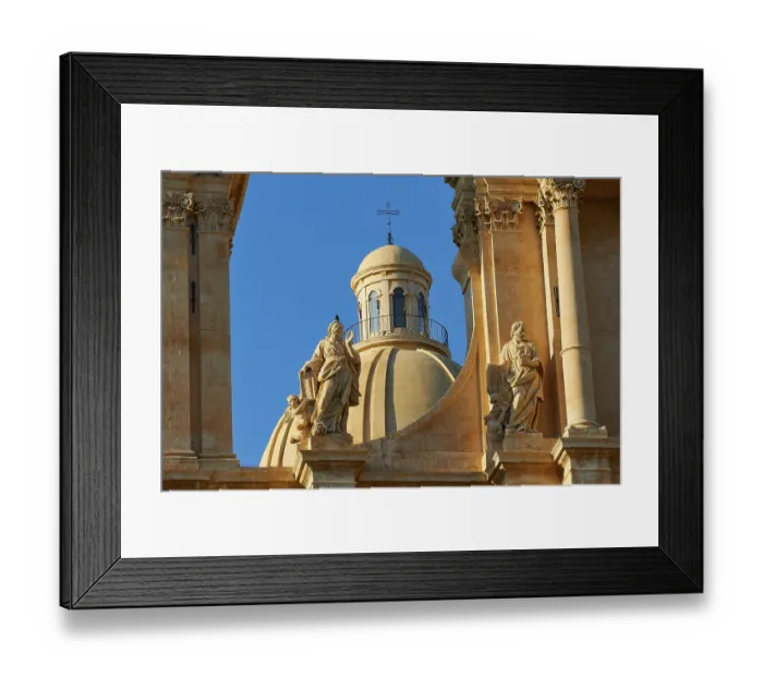 Framed Print : Cathedral, Soft evening light, Dome