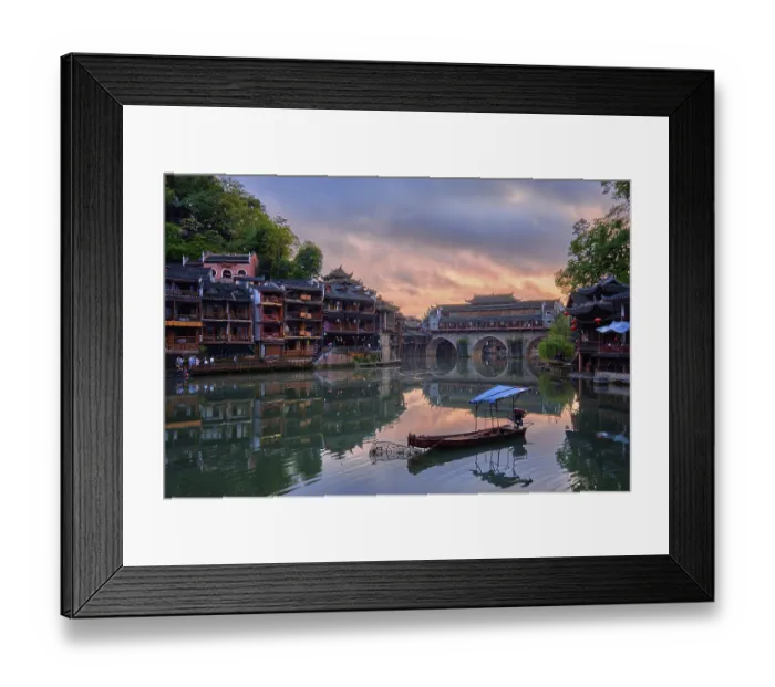 Framed Print : Chinese tourist attraction destination Framed Print : Chinese tourist attraction destination