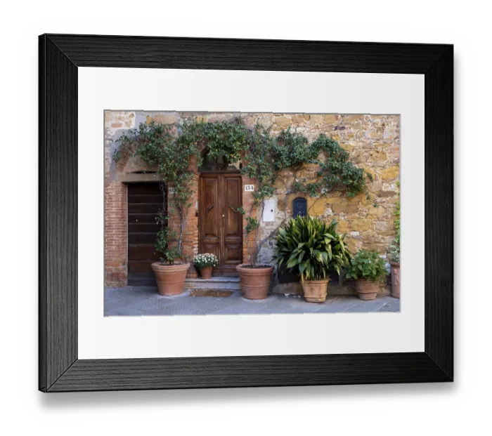 Framed Print : Montisi, Crete Senesi, Province of Siena