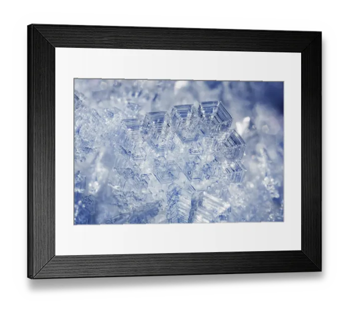 Framed Print : Hoar frost crystals Framed Print : Hoar frost crystals
