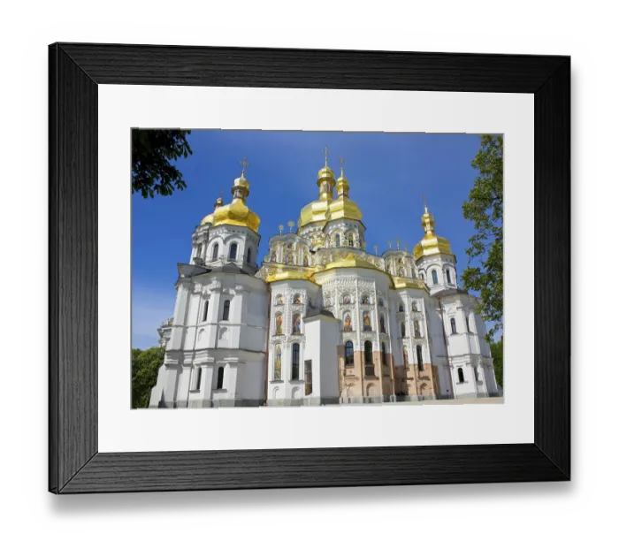 Framed Print : Kievo-Pecherskaya lavra orthodox monastery Framed Print : Kievo-Pecherskaya lavra orthodox monastery