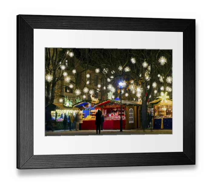 Framed Print : Christmas market, Basel, Switzerland, Europe Framed Print : Christmas market, Basel, Switzerland, Europe