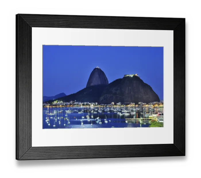 Framed Print : Sugarloaf Mountain, Pao de Acucar