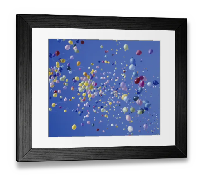 Framed Print : Balloons