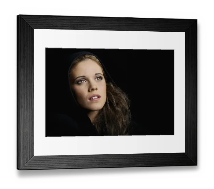 Framed Print : Woman, portrait