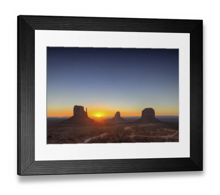 Framed Print : Sunrise, West Mitten Butte, East Mitten Butte and Merrick Butte table mountains and Scenic Drive Framed Print : Sunrise, West Mitten Butte, East Mitten Butte and Merrick Butte table mountains and Scenic Drive