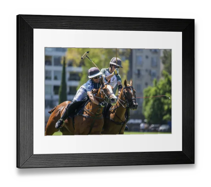 Framed Print : Scene at the 132nd Argentinean Open Polo Championship (Spanish 132nd Abierto Argentino de Polo de Palermo)