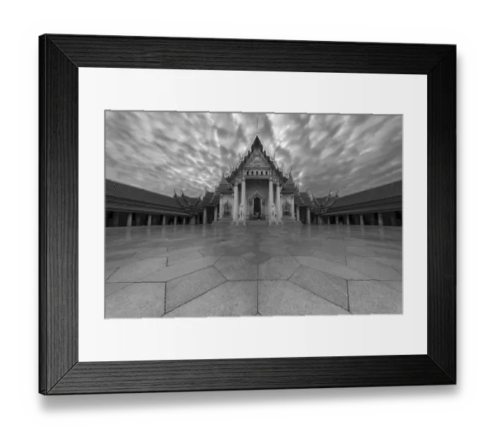 Framed Print : Marble temple, made of Carrara marble Framed Print : Marble temple, made of Carrara marble