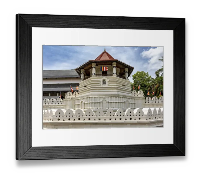 Framed Print : Detail of a temple with pavilion Framed Print : Detail of a temple with pavilion
