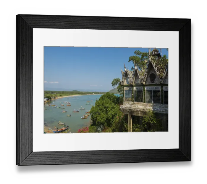 Framed Print : Tham Phra Non, Reclining Buddha Cave Framed Print : Tham Phra Non, Reclining Buddha Cave