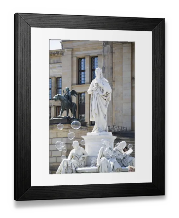 Framed Print : Gendarmenmarkt in Berlin