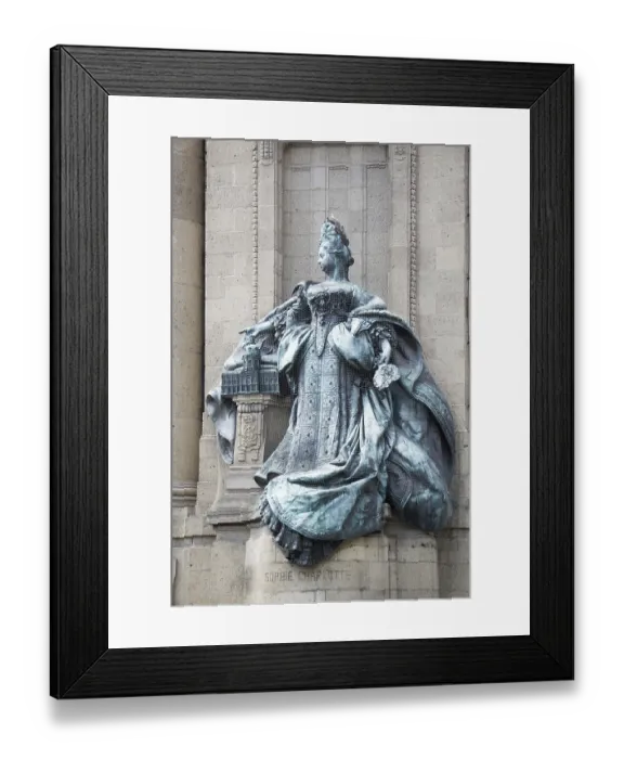 Framed Print : Statue of Sophie Charlotte Framed Print : Statue of Sophie Charlotte