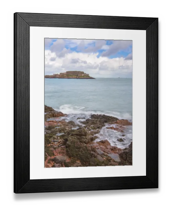 Framed Print : Saint Peter Port in Guernsey Framed Print : Saint Peter Port in Guernsey