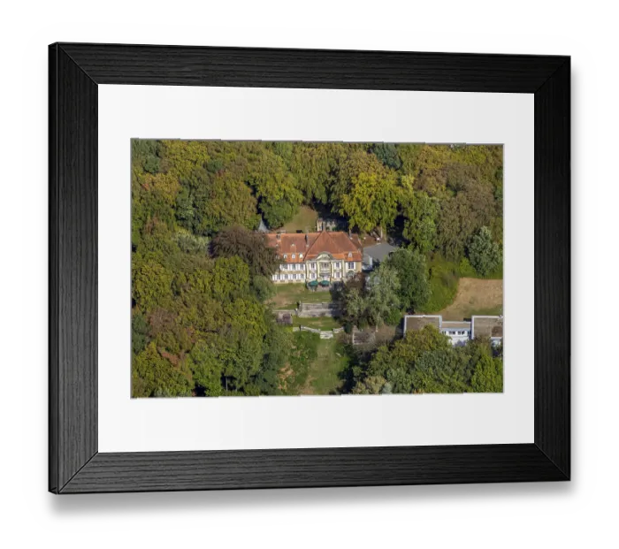Framed Print : Aerial view, Bildungszentrum Herdecke